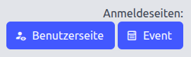 Platzhalter: Screenshot der Anmeldeseiten-Links