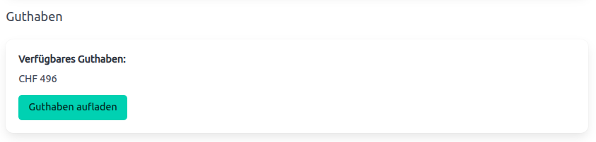 Guthaben